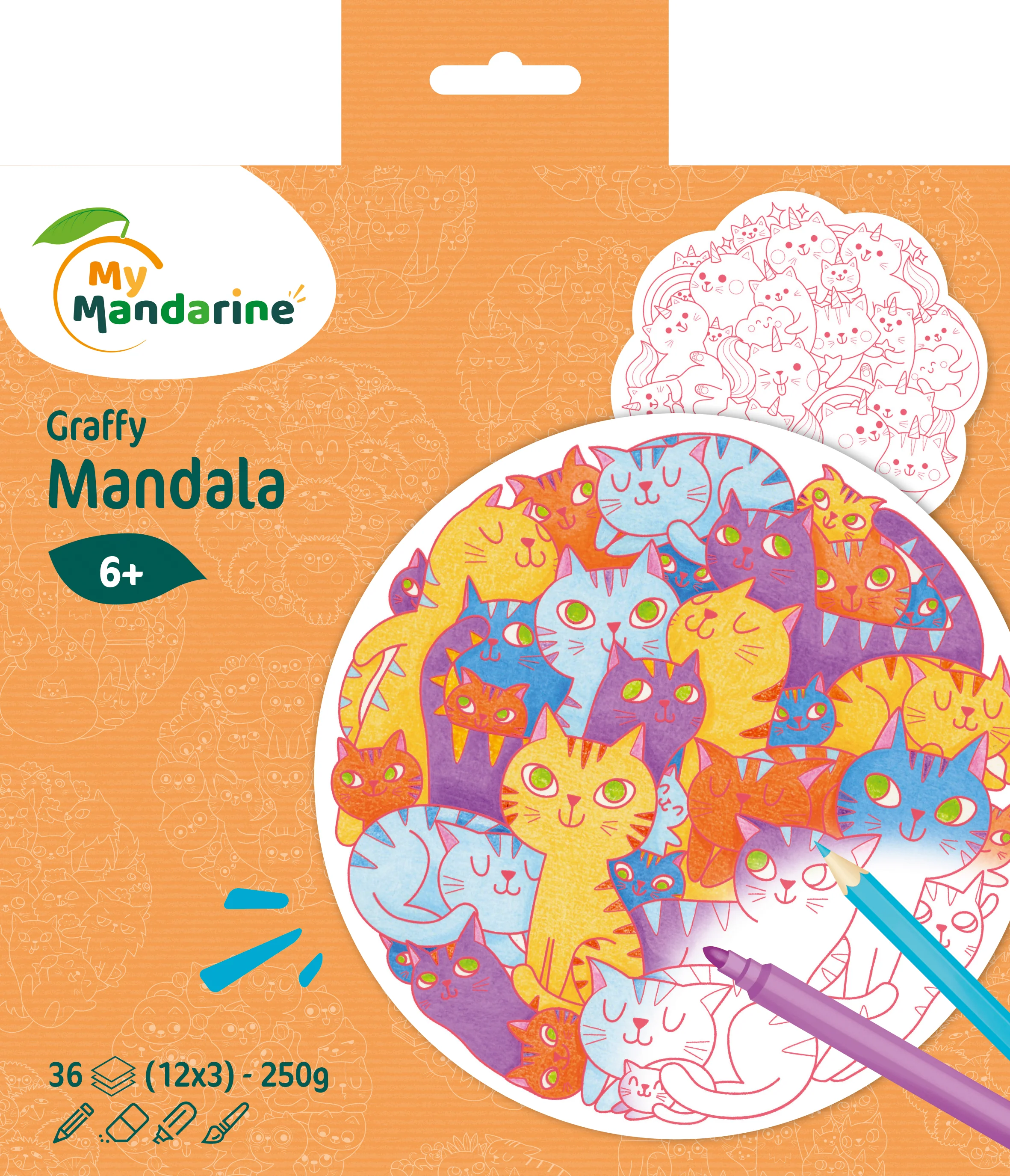 Graffy pop Mandala - 6 thèmes - Image 2