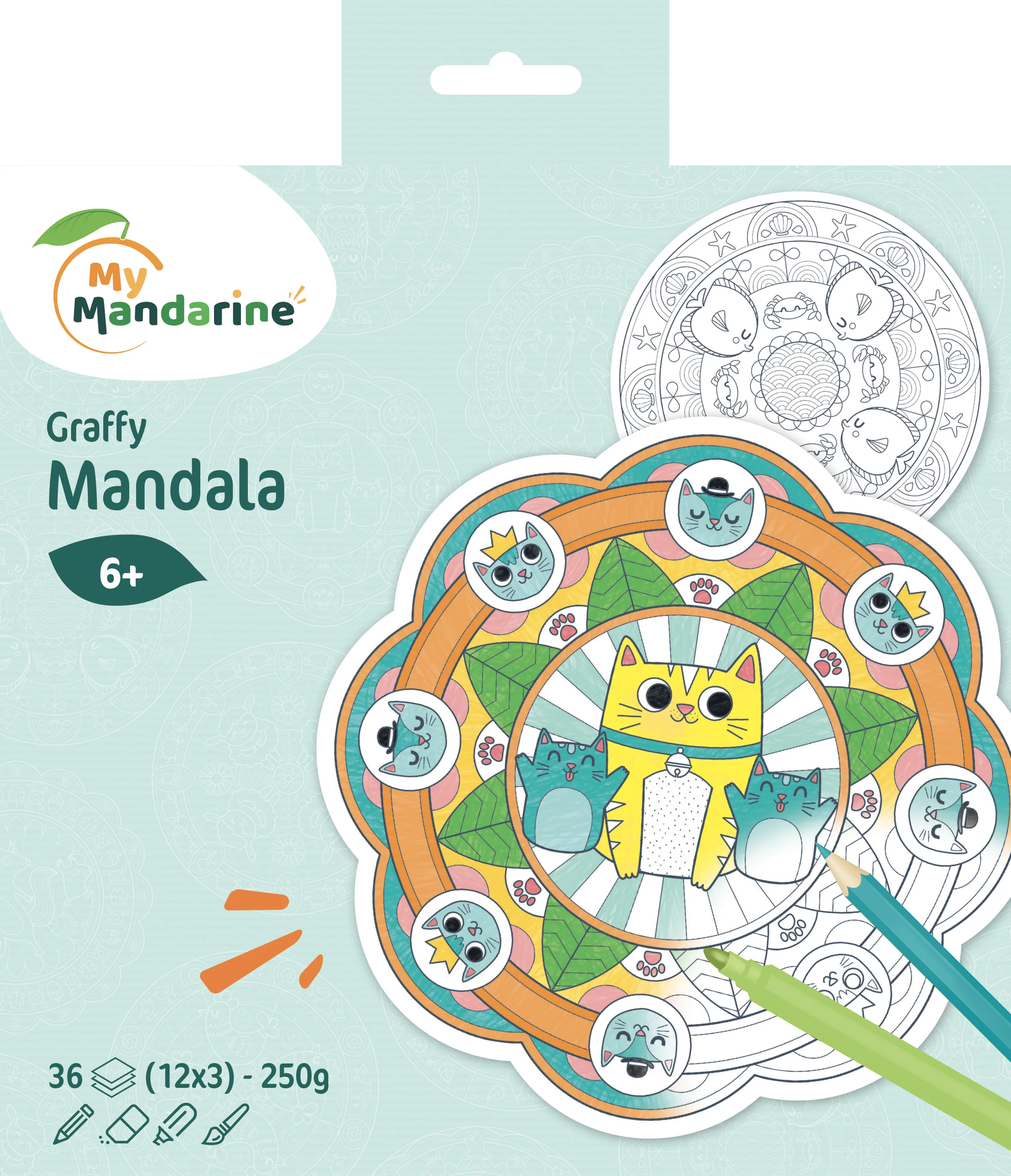Graffy pop Mandala - 6 thèmes - Image 5