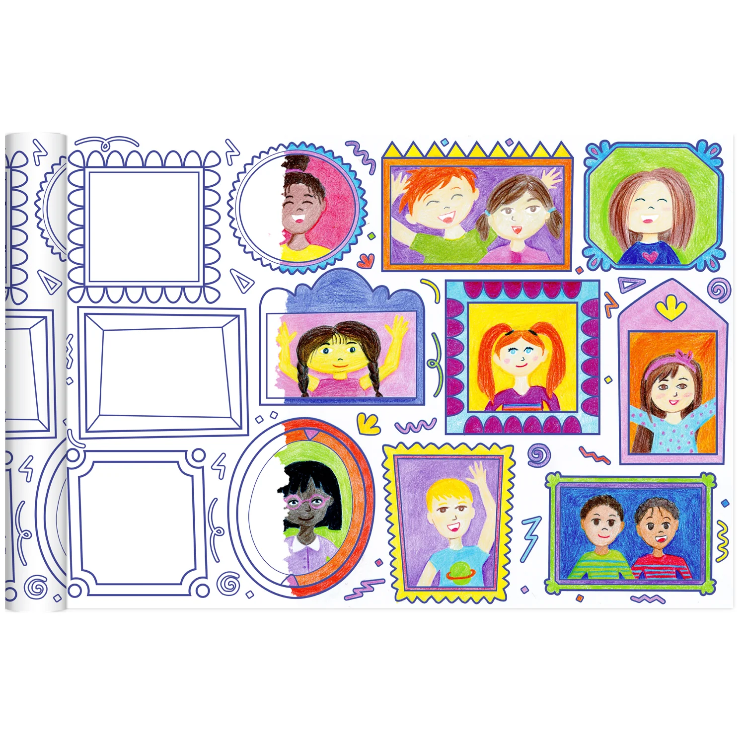 Graffy Roll coloriage cadre 5m x 35cm - 90g - Image 2