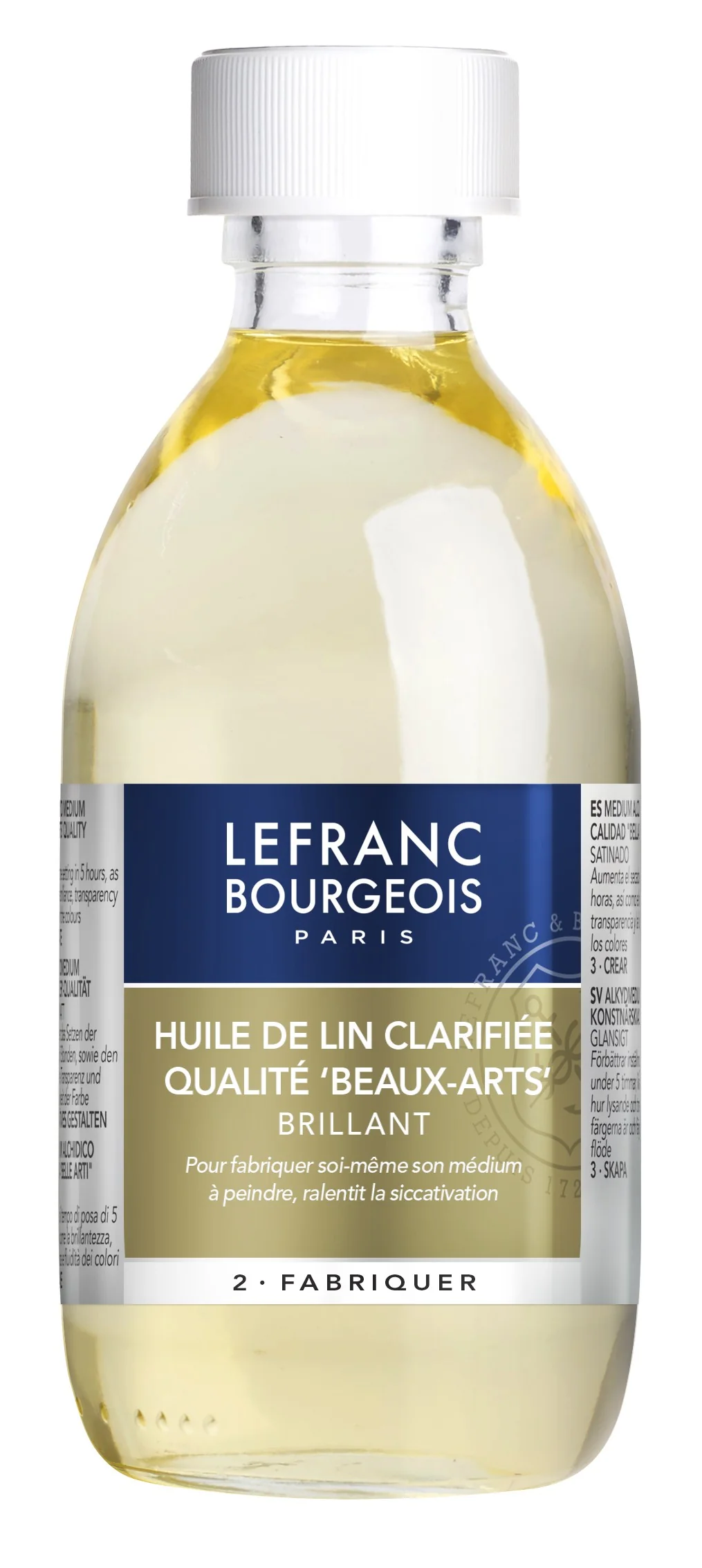 Huile de lin clarifiée - Image 2