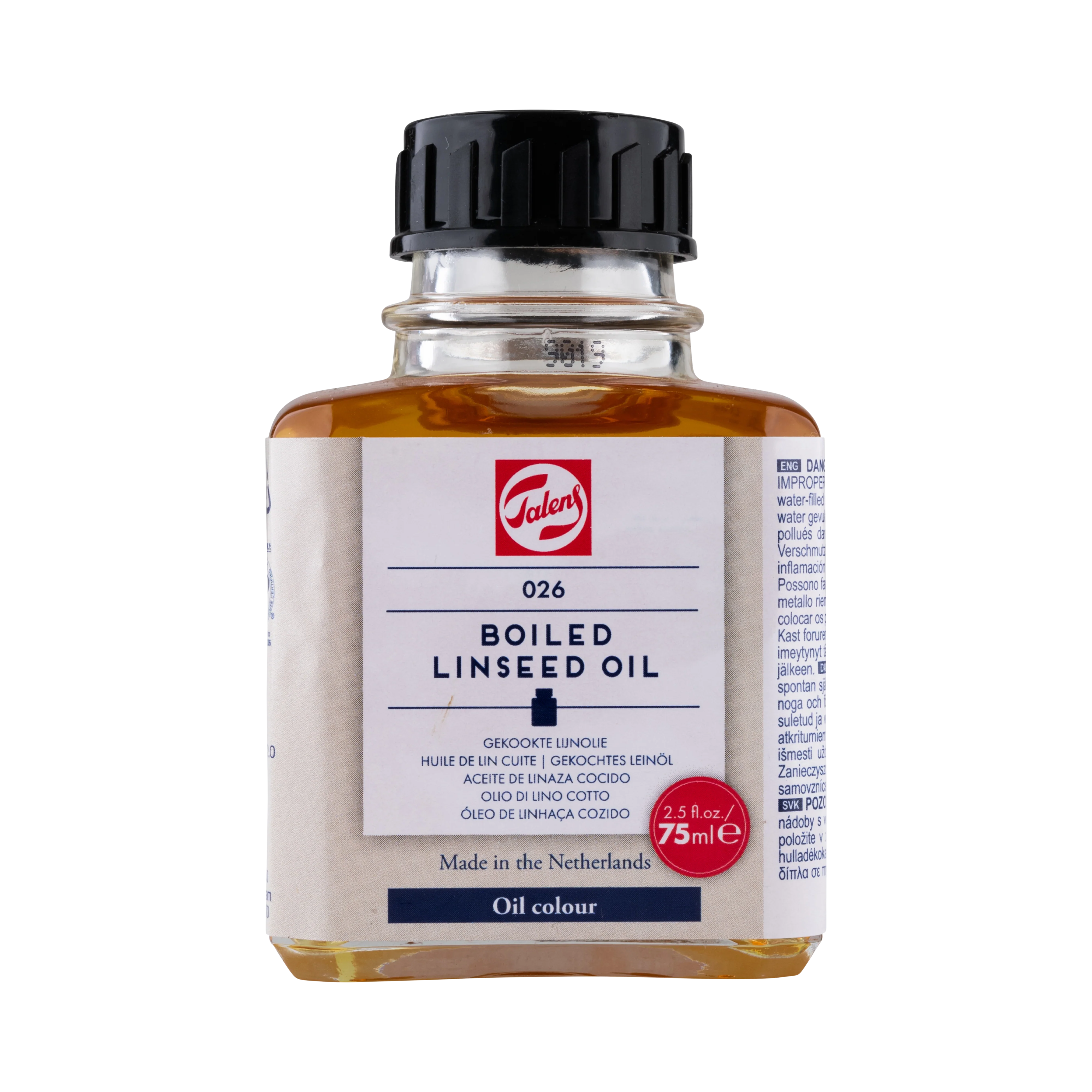 Huile de lin cuite - 75ml