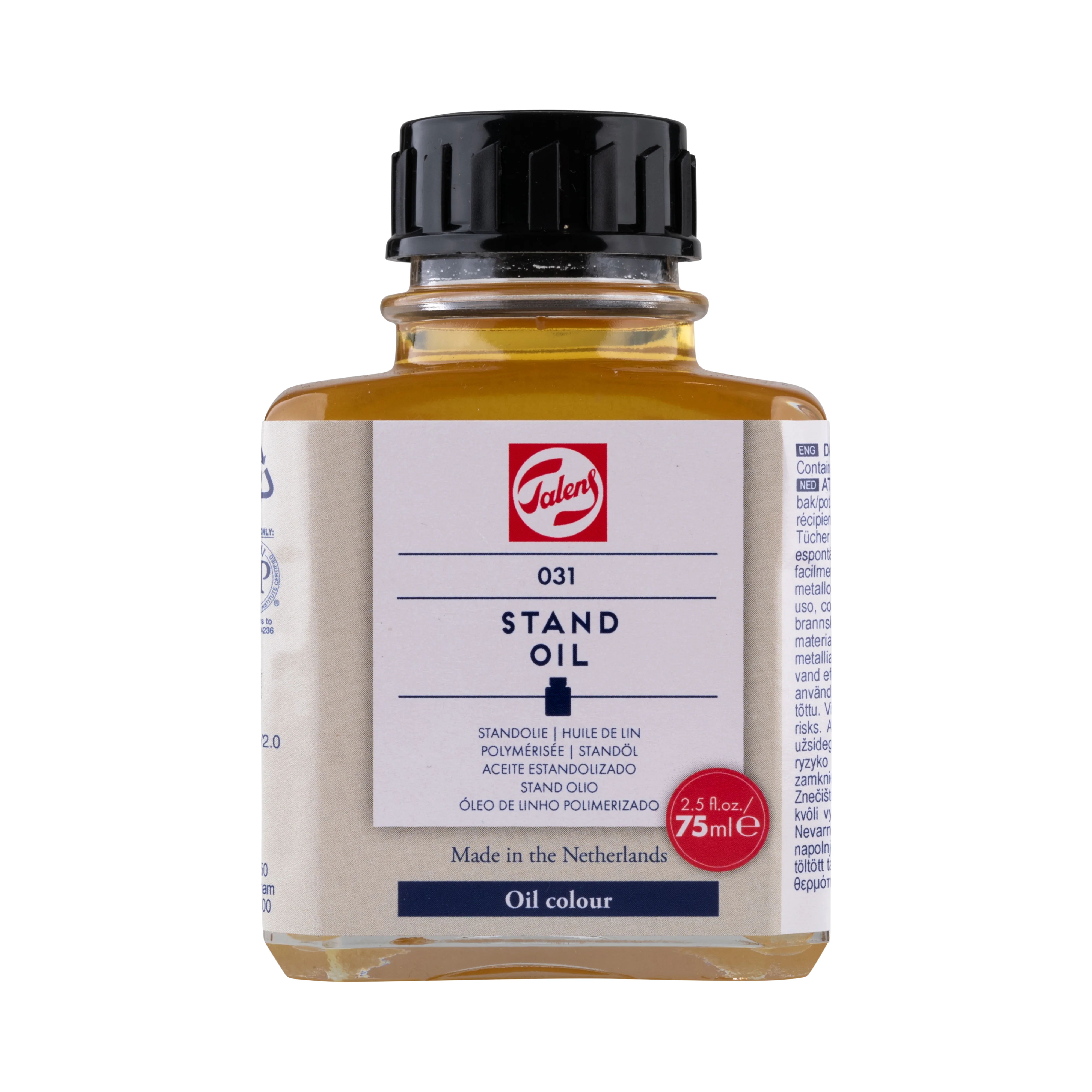 Huile de lin polymerisée -75ml