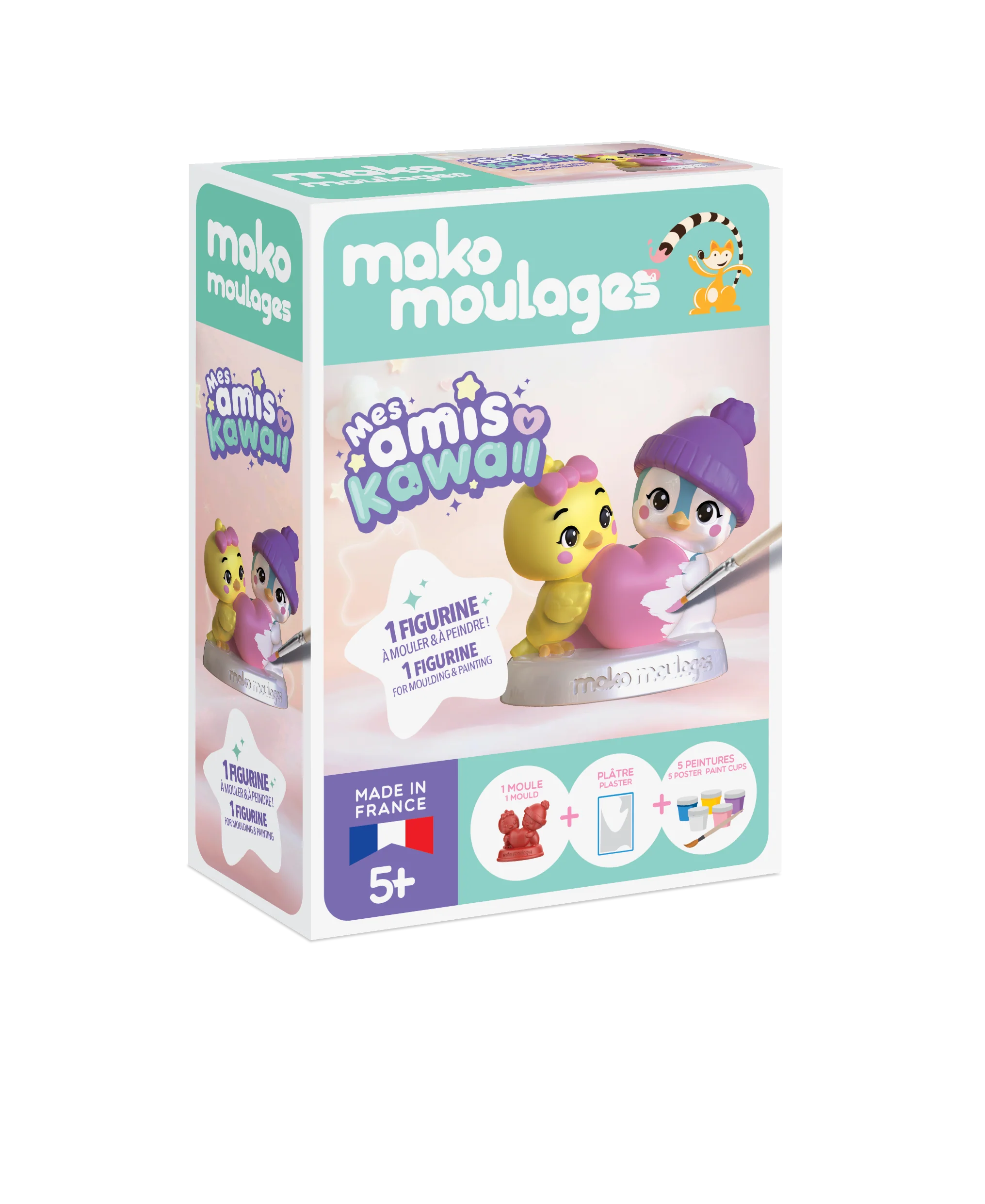 Kit Mes amis Kawaii - Les copains Kawaii - Mako moulage