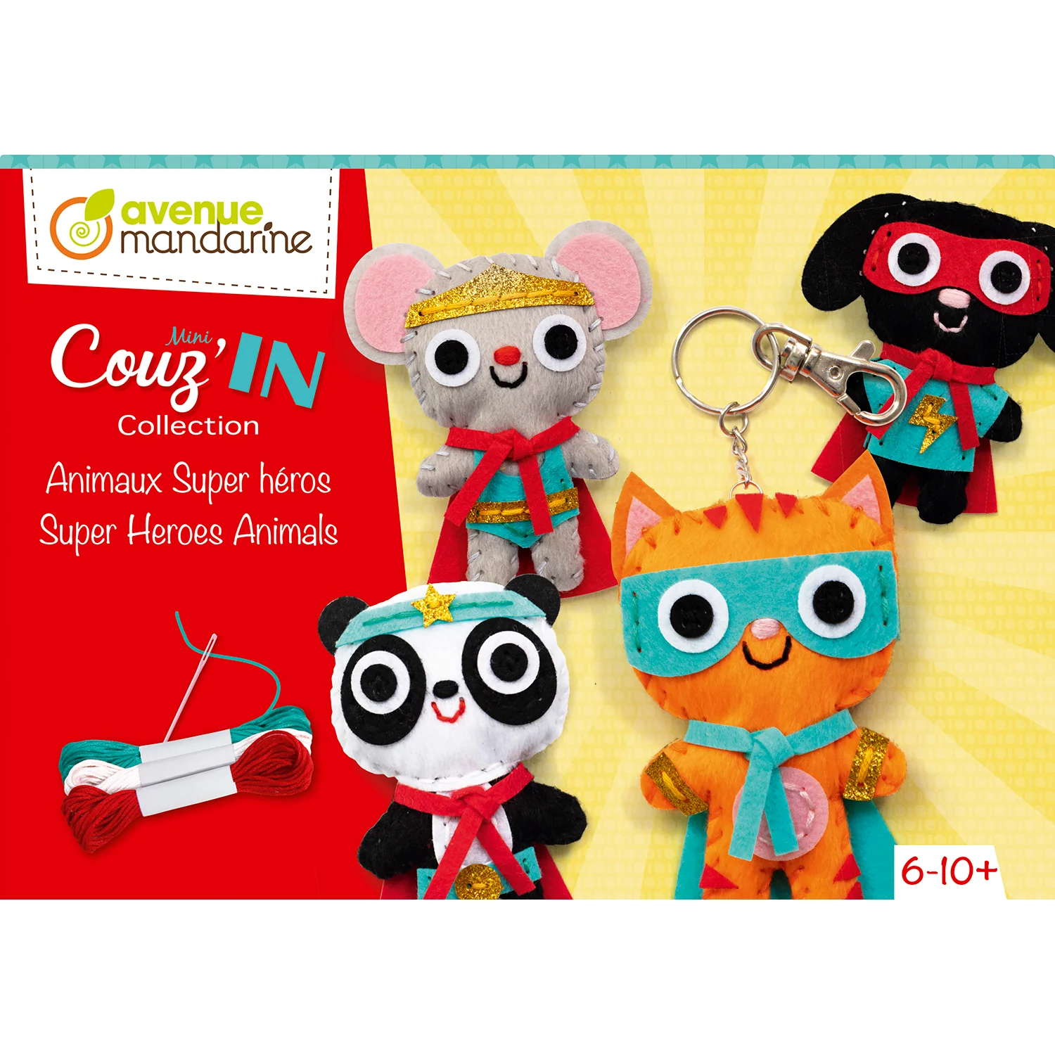 Kit mini couz'in "Super héros"