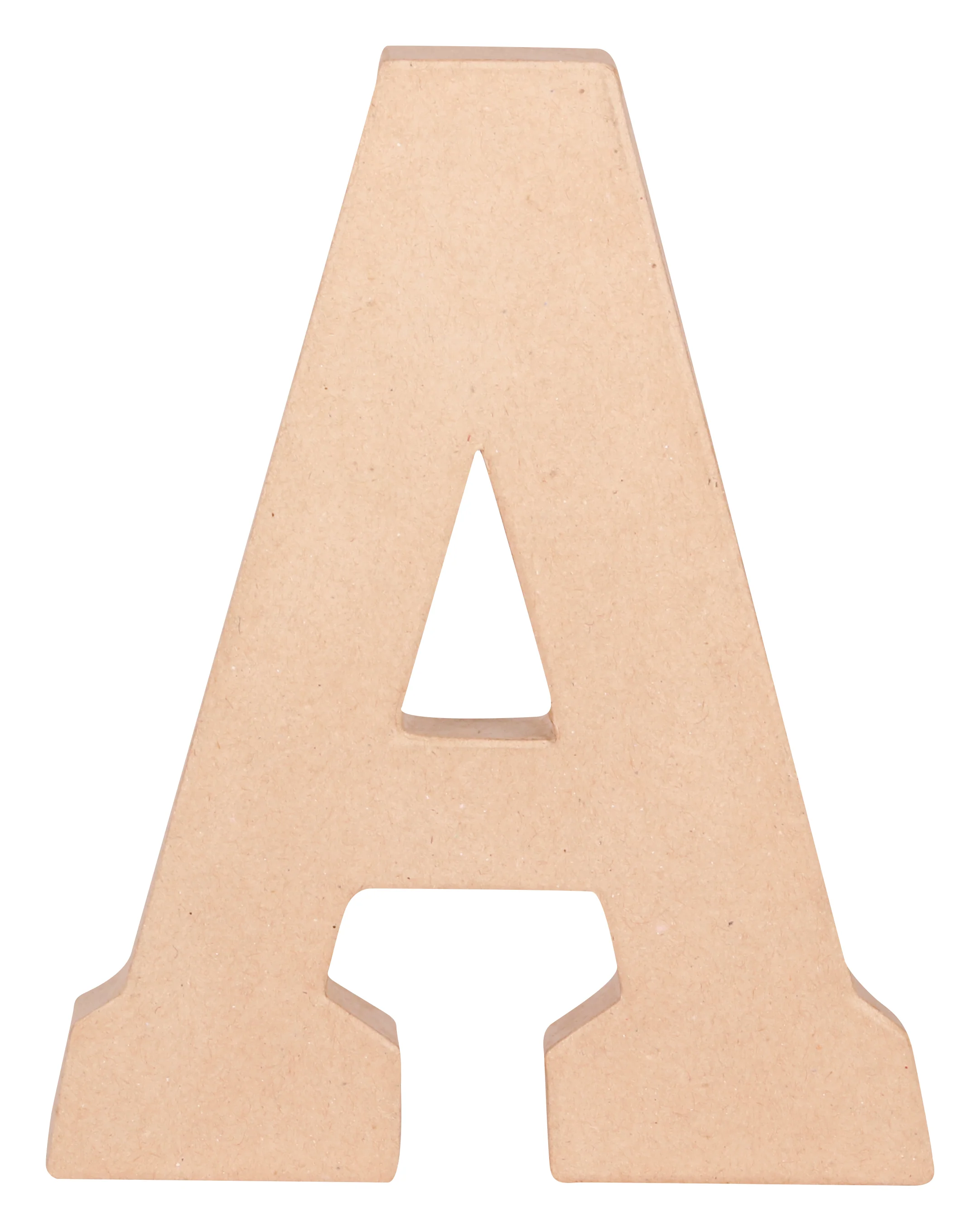 Lettre en papier mâché