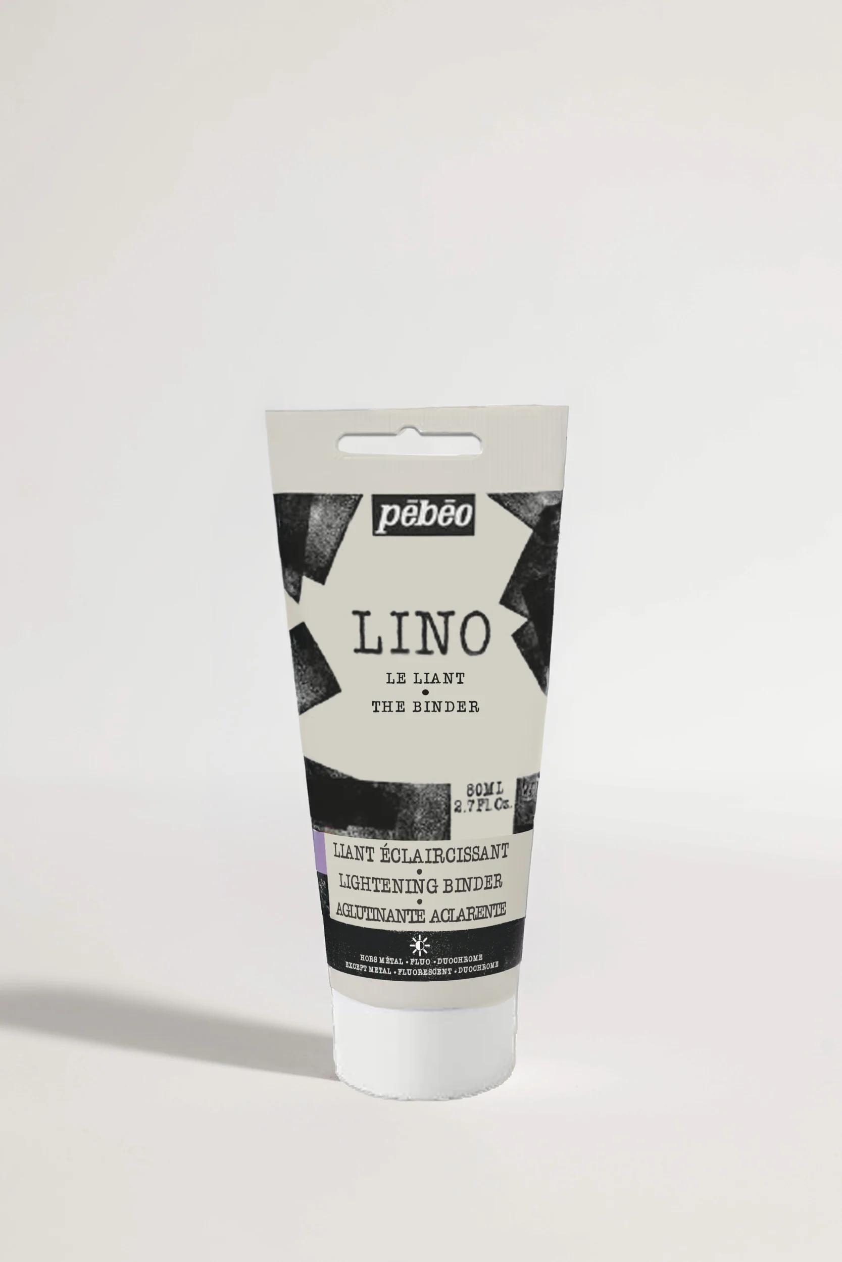 Liant éclaircissant 80 ml LINO - Pébéo