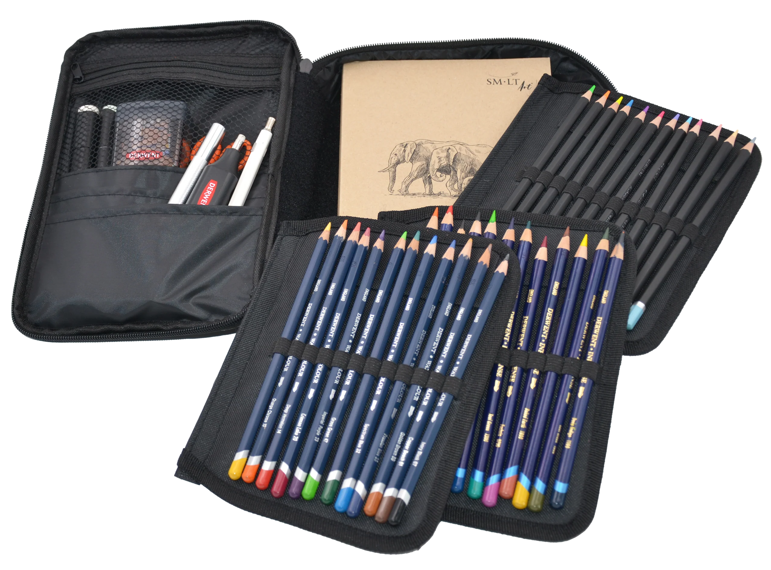 Malette vide de rangement pour 72 crayons