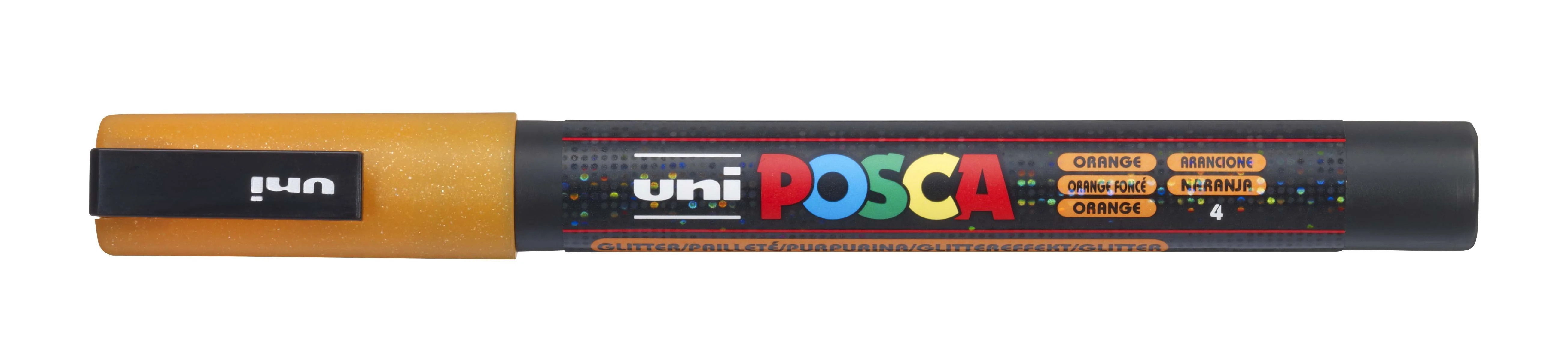 Marqueur POSCA pointe conique fine pailleté  à l'unité