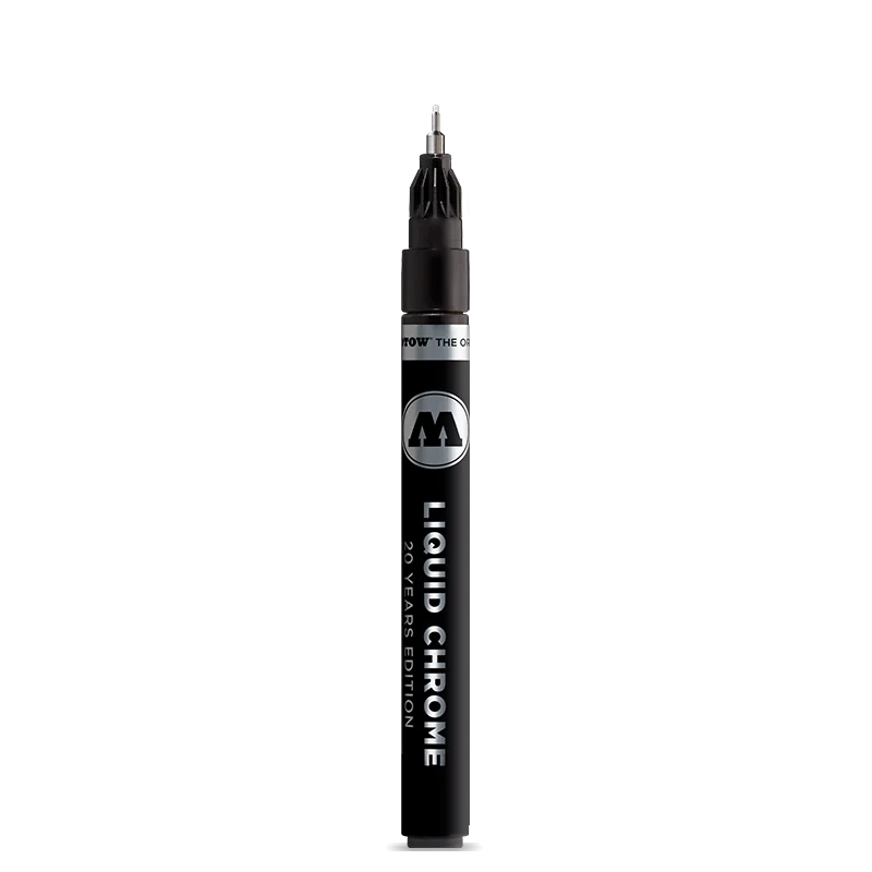 Marqueur Liquid Chrome 1mm Molotow