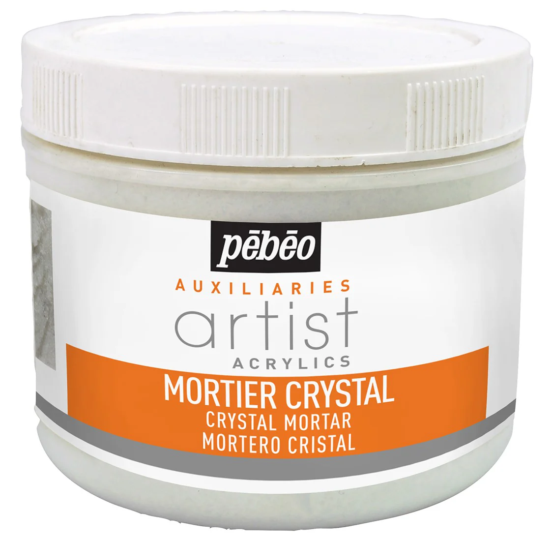 Mortier crystal acrylique