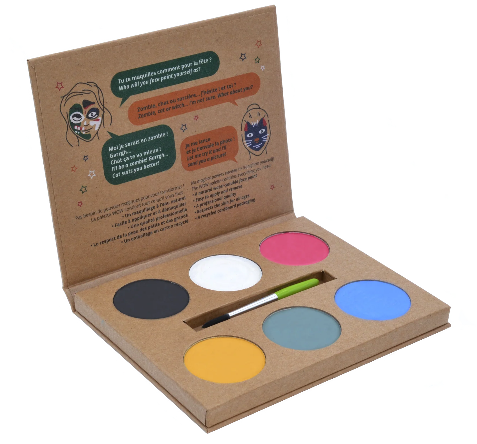 Palette nature Top 6 godets 36mm - Image 2