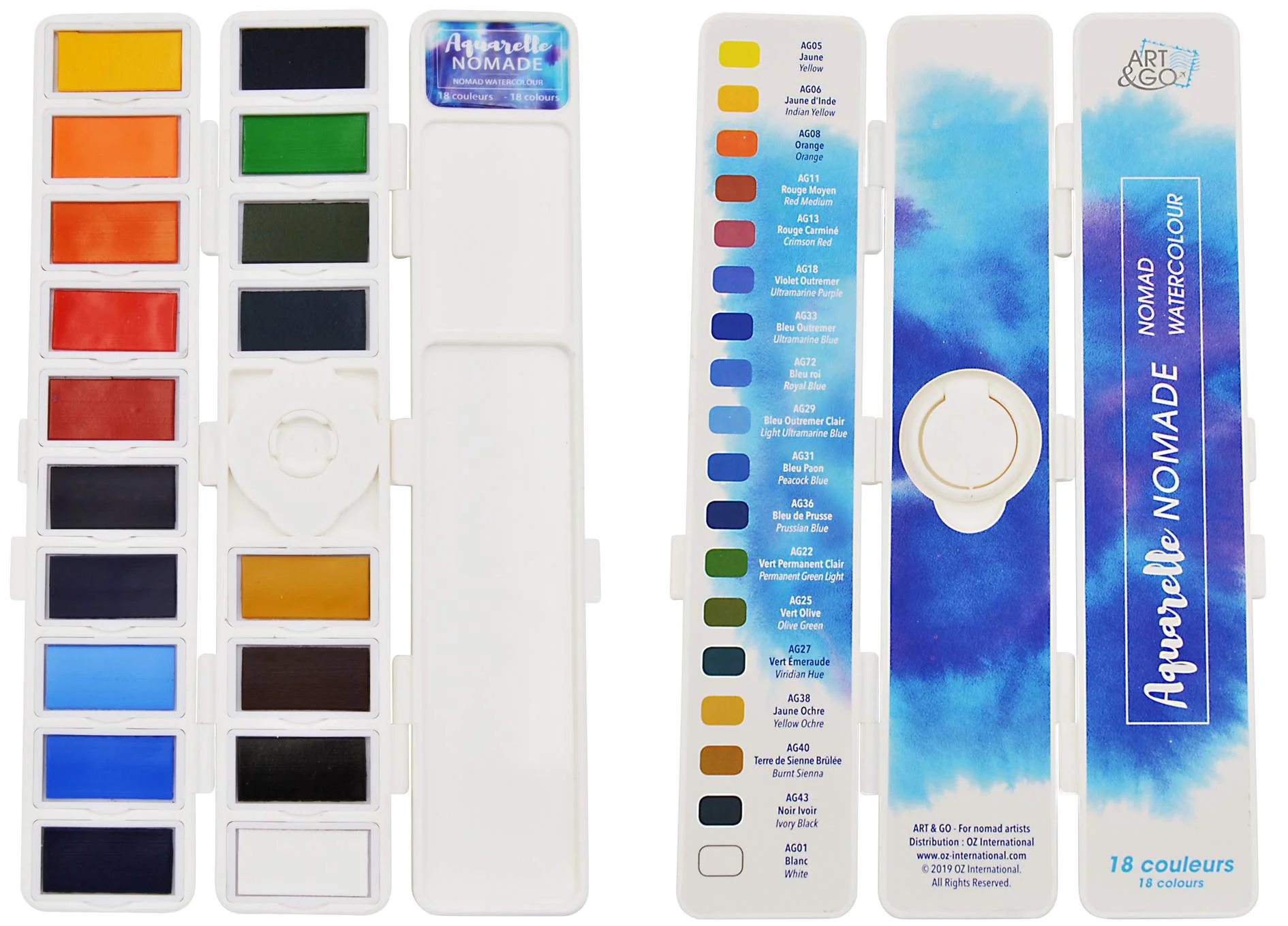 Palette nomade en accordéon