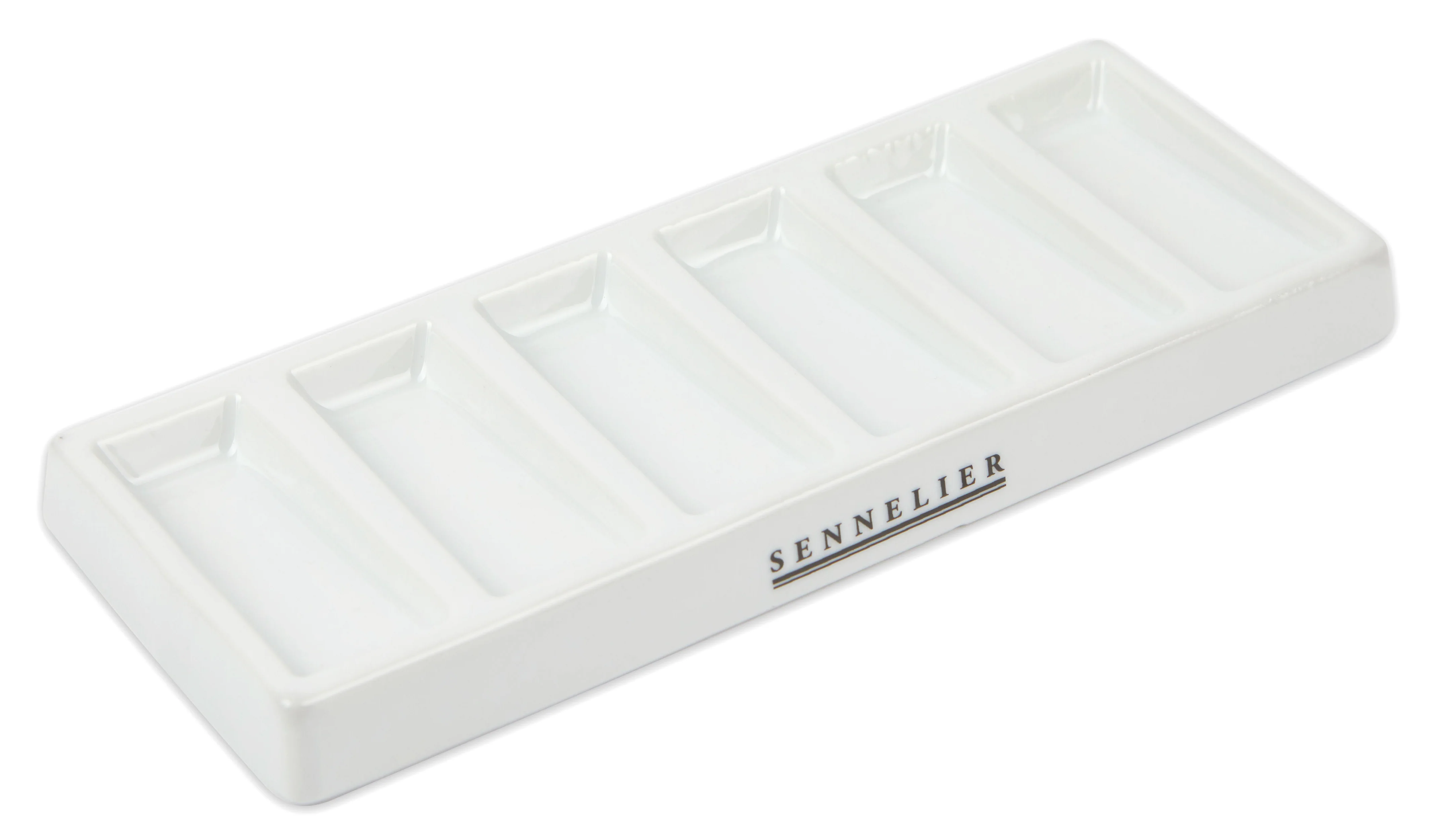 Palette porcelaine 6 compartiments - Image 2