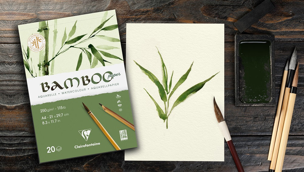 Papier aquarelle Bamboo 50x65cm 250g/m² - Image 5