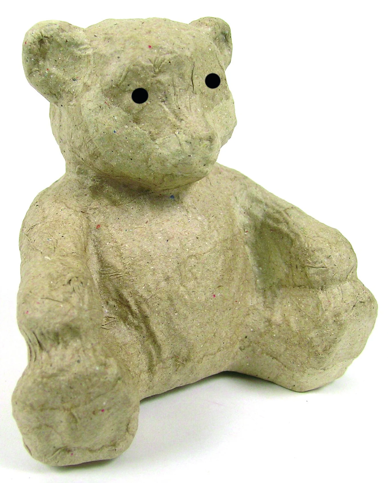 Papier maché déco Ourson 8 x 5 x 7 cm