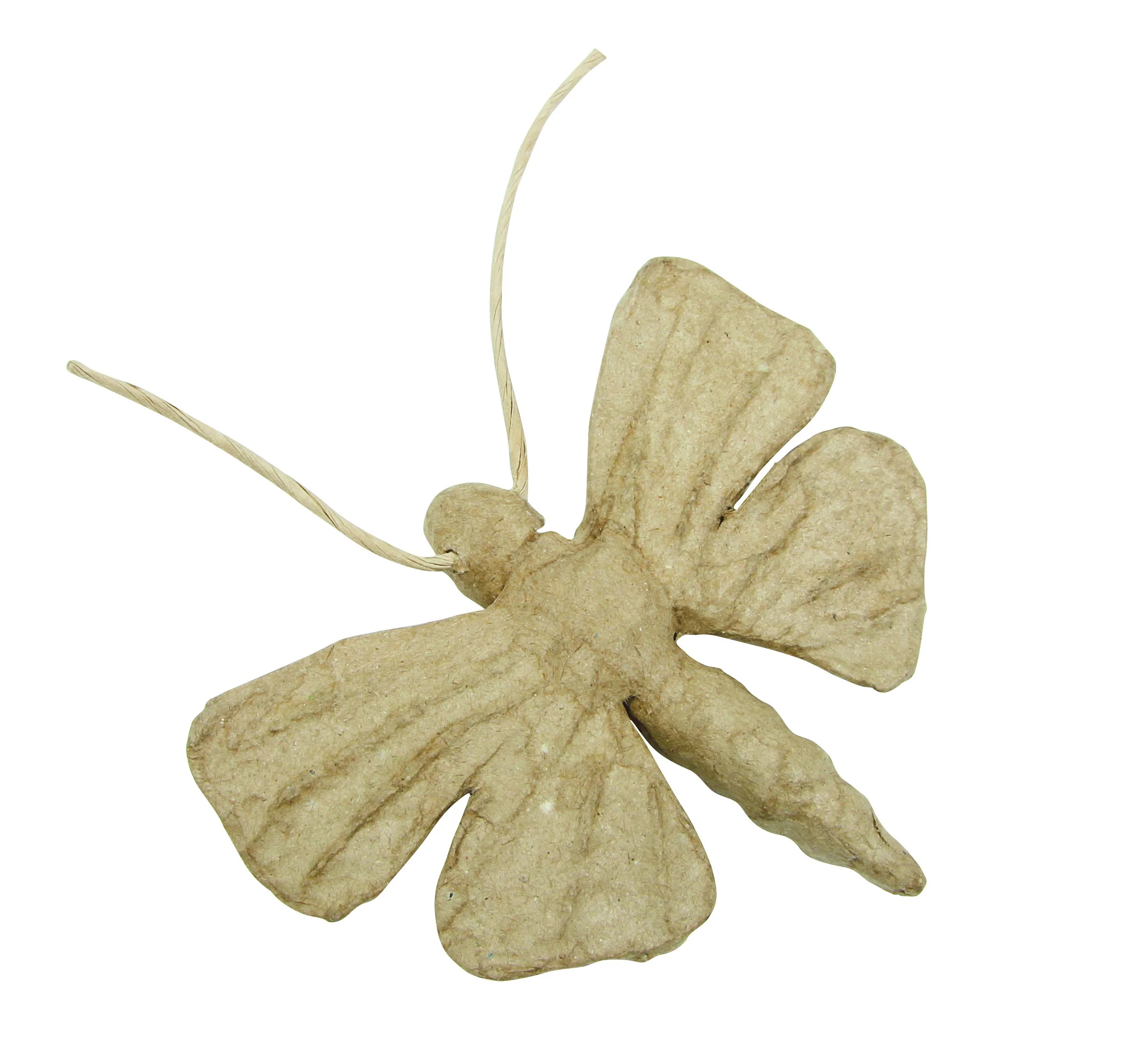 Papier maché déco Papillon 14 x 9 x 2 cm
