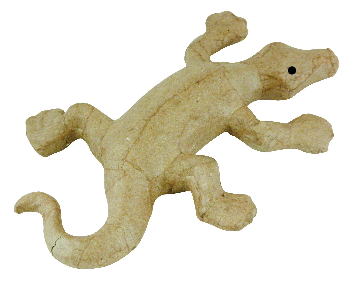 Papier maché déco Salamandre 17,5 x 11,5 x 2,8 cm