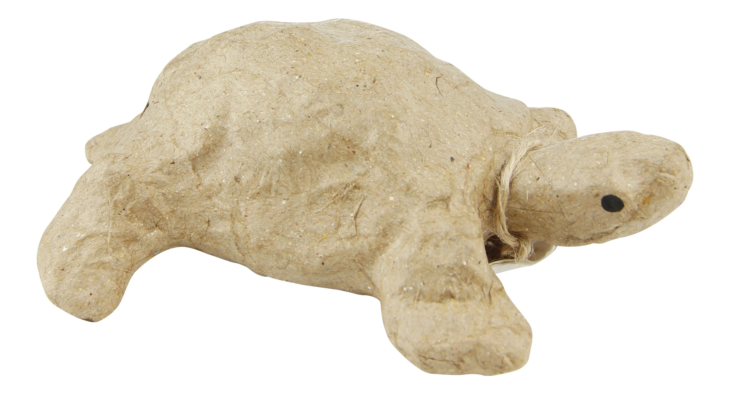 Papier maché déco Tortue 11 x 8,5 x 3,5 cm