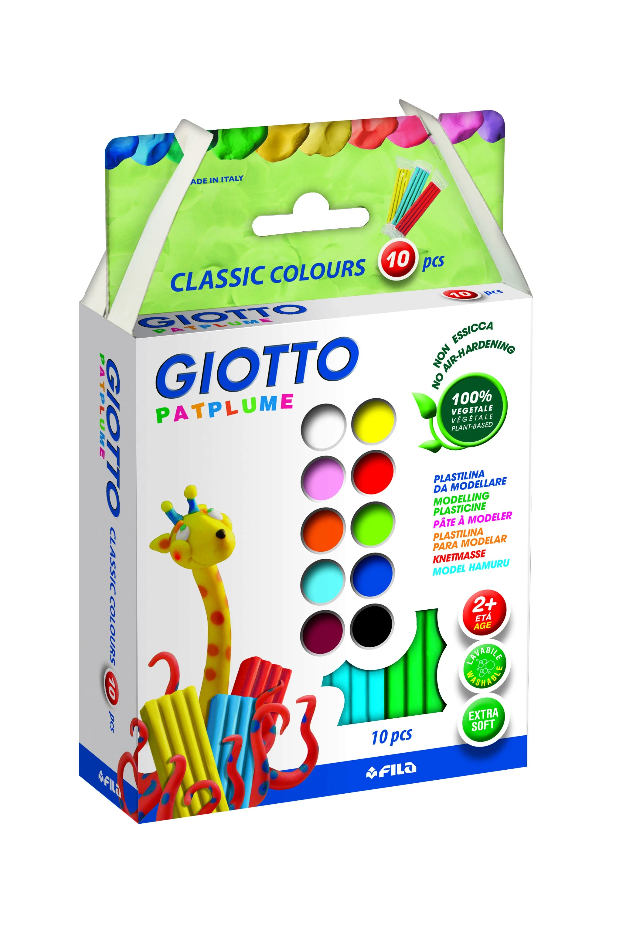 Pâte à modeler Patplume couleurs assorties - Image 2