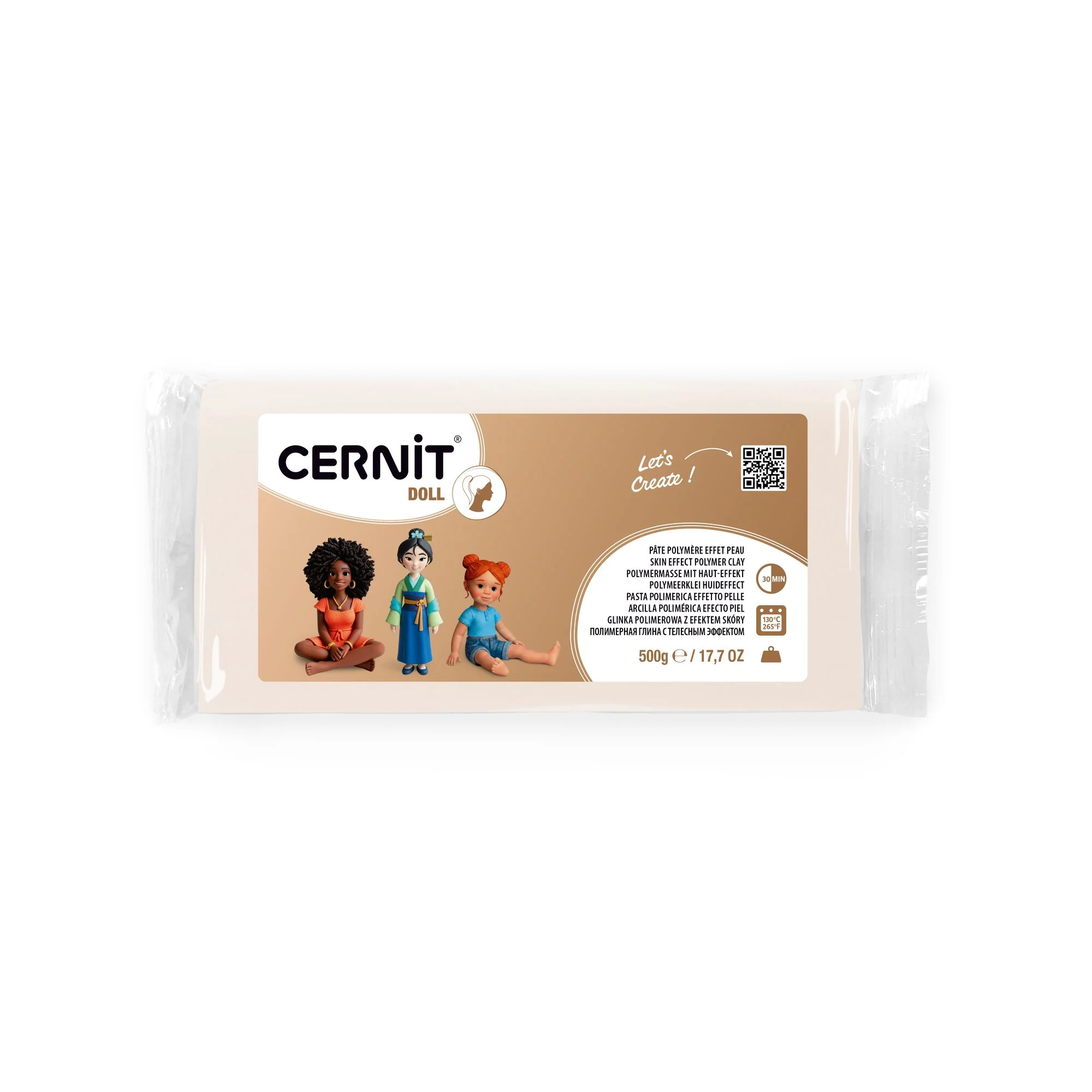 Pâte polymère Doll 500gr - Image 3