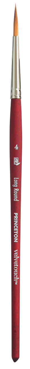 Pinceau Velvetouch 3950 rond long manche court - Image 3