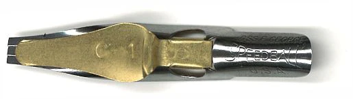 Plume plate acier avec réserve - 3,5 mm