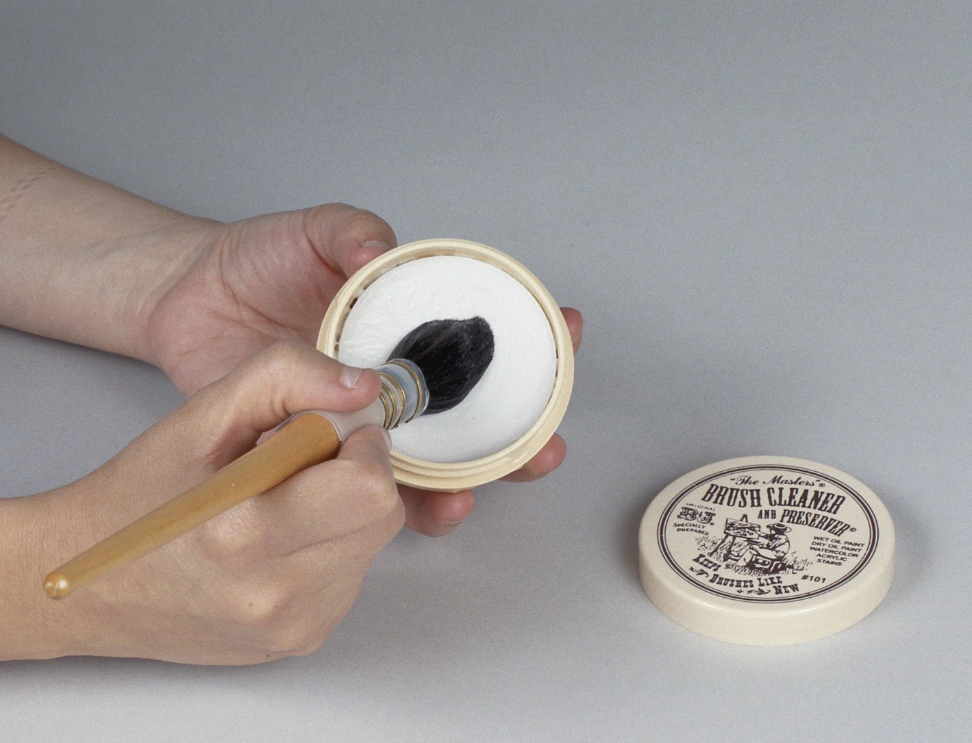 Produit entretien pinceaux 95gr