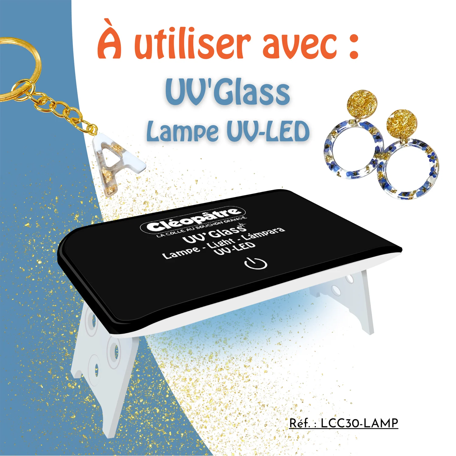 Résine UV LED-UV'Glass flacon 25gr - Image 5