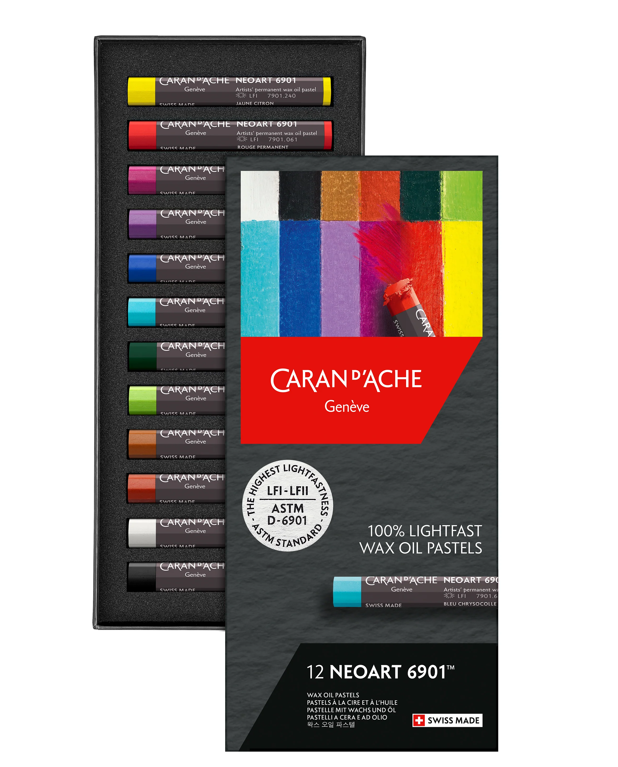 Set de 12 pastels Expert Neoart 6901