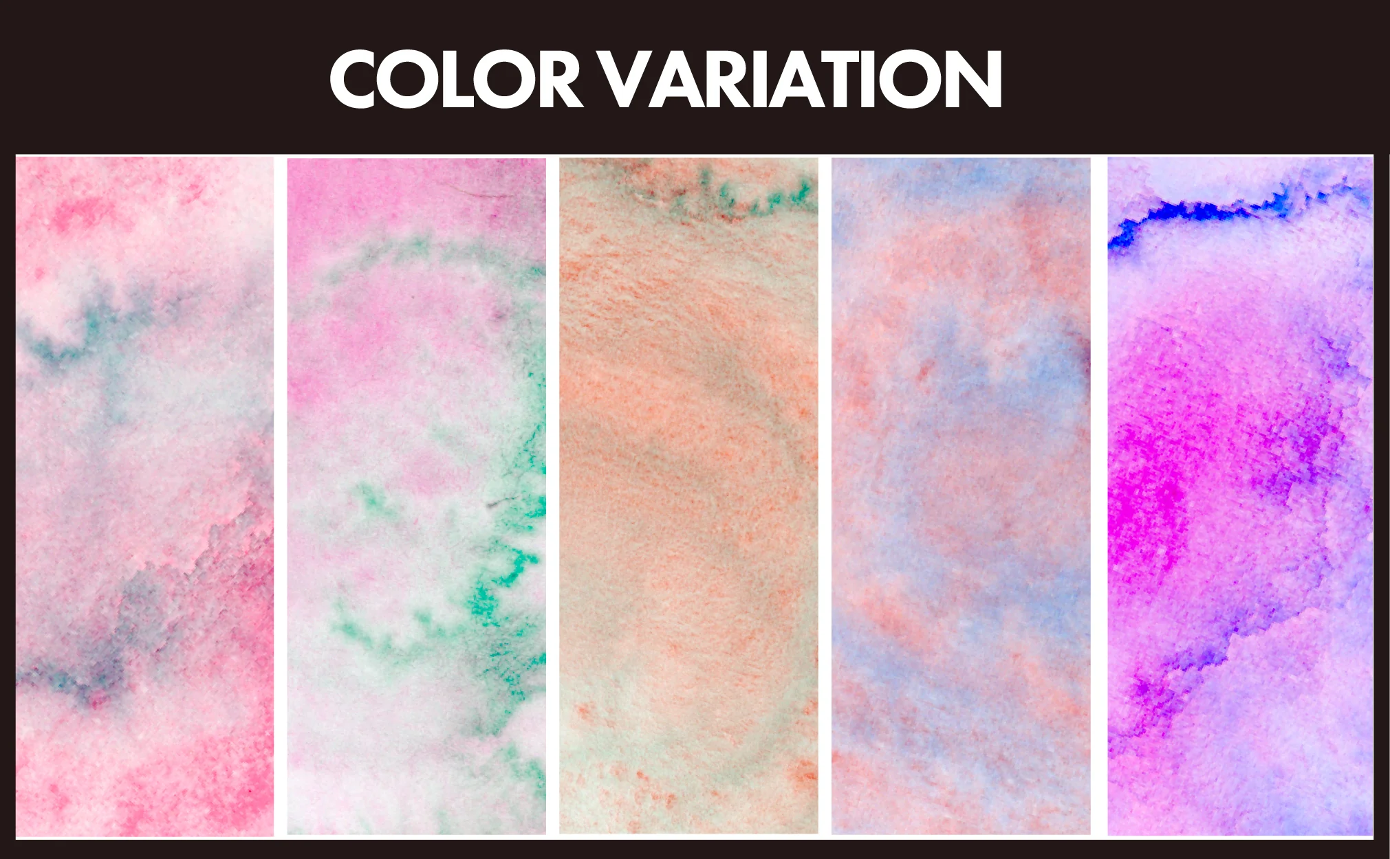 Set de 5 couleurs Aquarelle GansaĂŻ "Aurores"+ 1 godet vide - Image 2