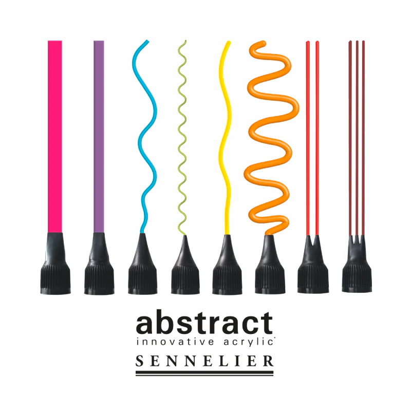 Set de 8 embouts pour Acrylique Abstract