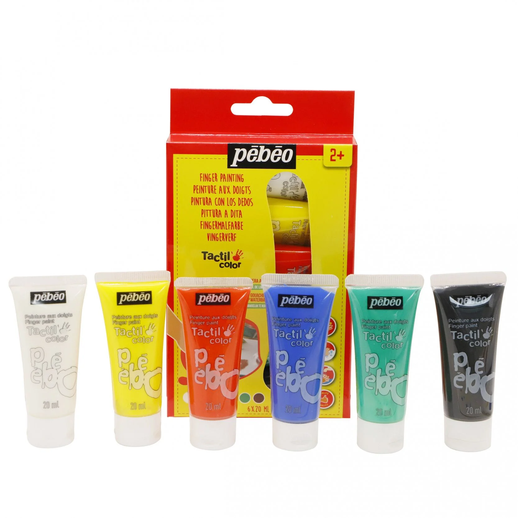 Set découverte Tacticolor 6 x 20 ml couleurs primaires - Image 2