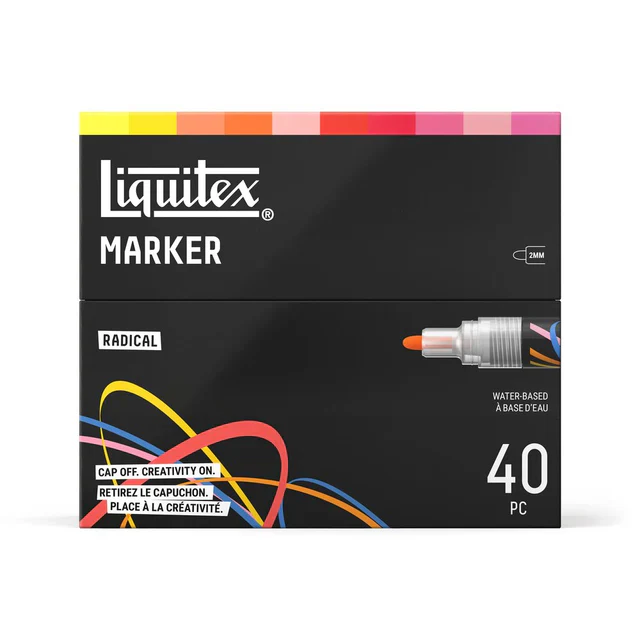 Set Marker 40x2mm Radical