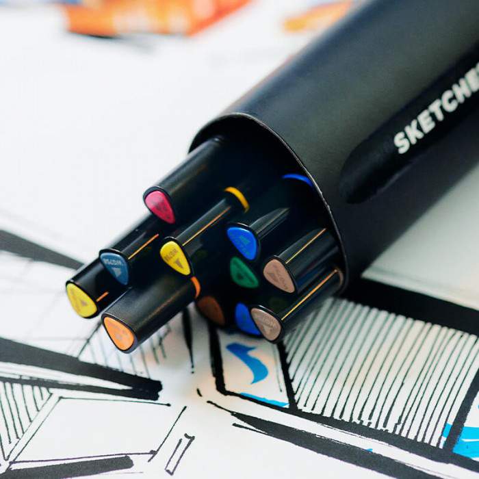 Sketcher Marker Set de 12 n°2 - Image 5