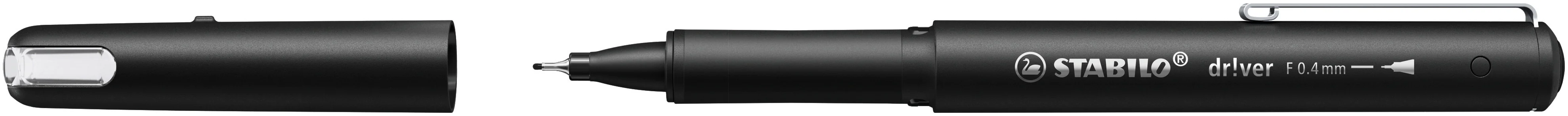 Stabilo Driver fin noir 0,4mm - Image 2