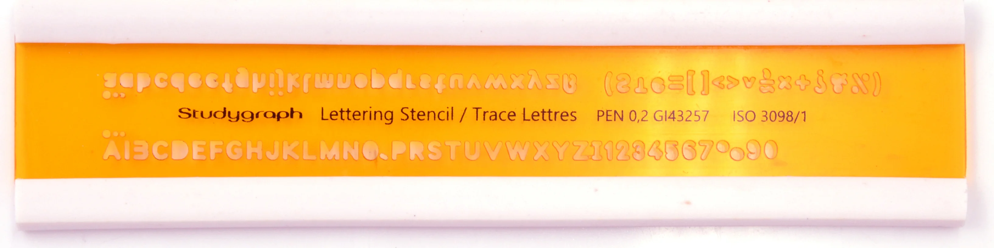 Trace Lettres ISO Studygraph de Graph’It