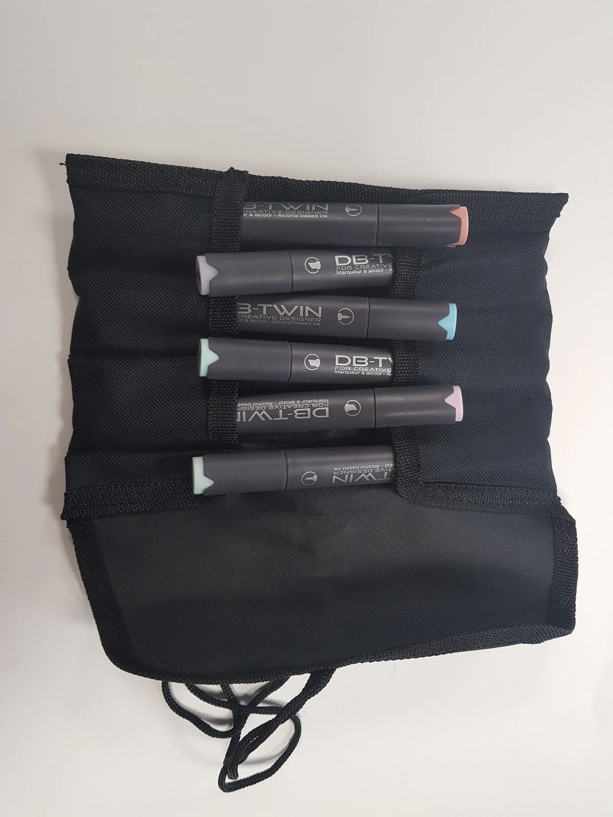 Trousse tissu vide pour marqueurs (x6) - Image 2