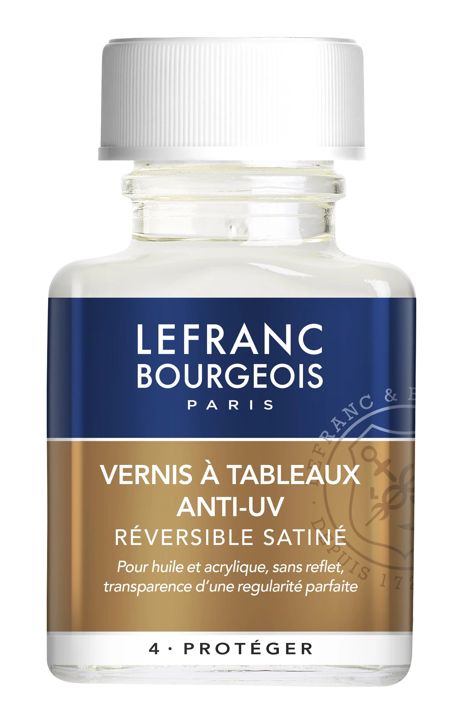 Vernis à tableaux satiné